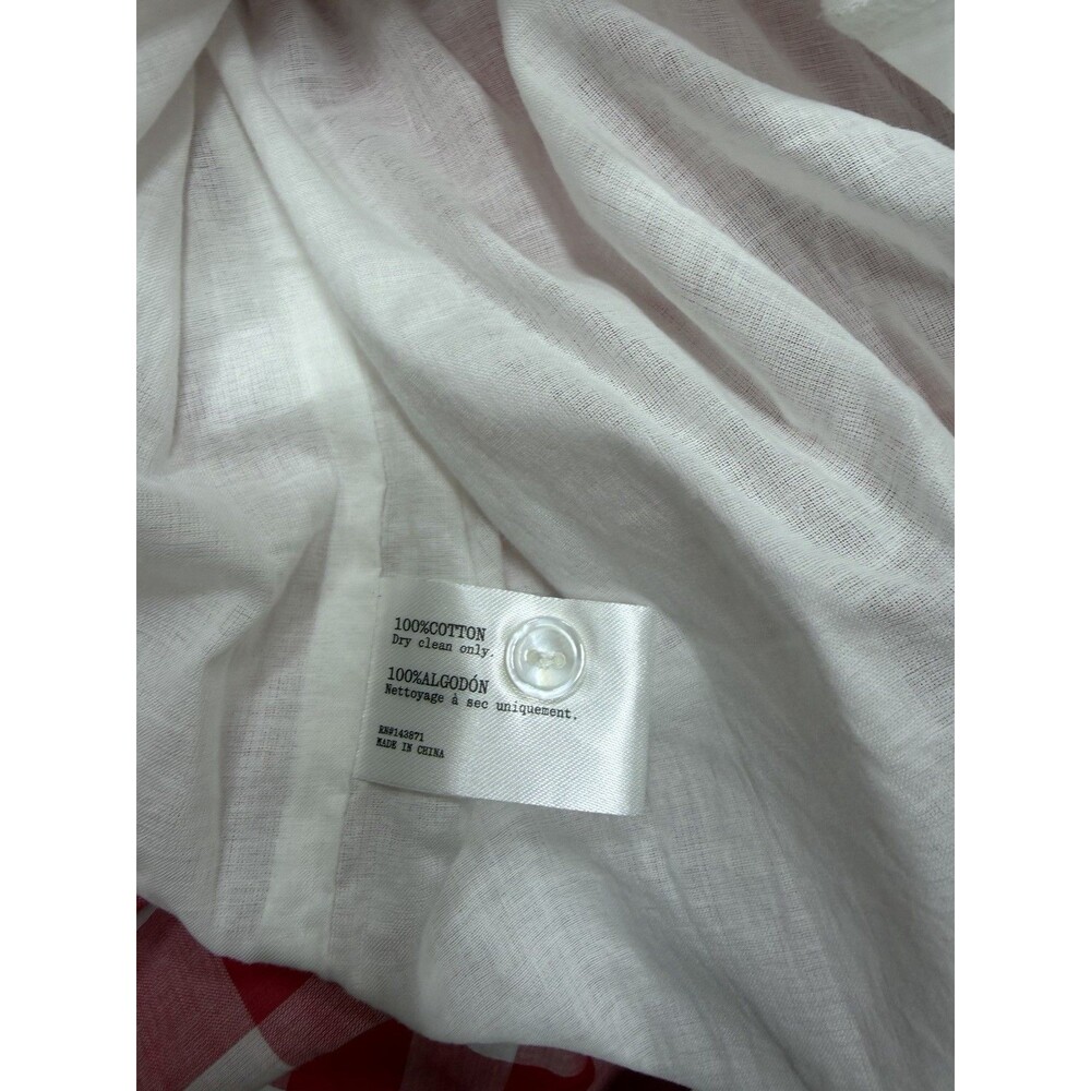 Frankies Bikinis Midi Dress Red Southern Belle Vacay Preppy Resort Size XS NWT - Picture 9 of 10